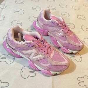 New Balance Pink Low-Top 9060 Sneakers